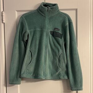 Patagonia Teal Fleece Jacket